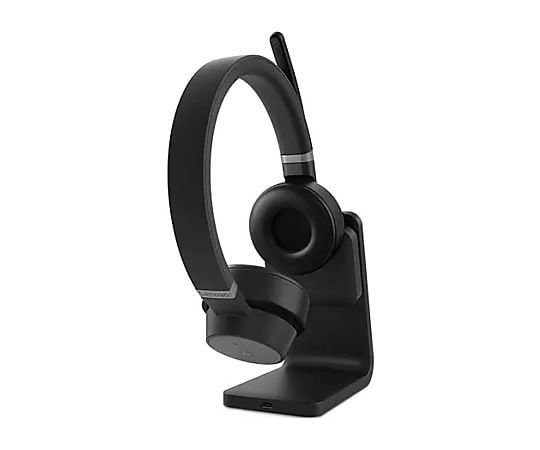 充電スタンド付：Lenovo Go ワイヤレス ANC + ヘッドセット