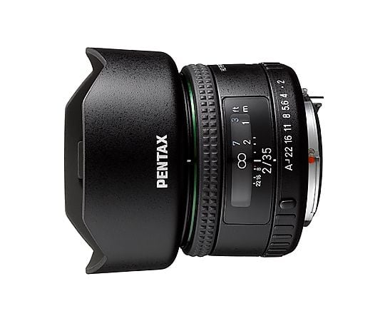 67-7802-19 広角レンズ HD PENTAX-FA 35MM F2（フード・ケース付） HD