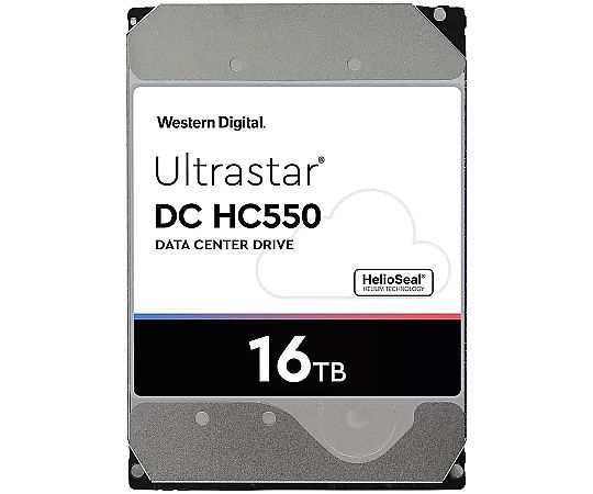 ［受注停止］WD Ultrastar DC HC550 3.5インチ内蔵HDD 16TB　WUH721816ALE6L4