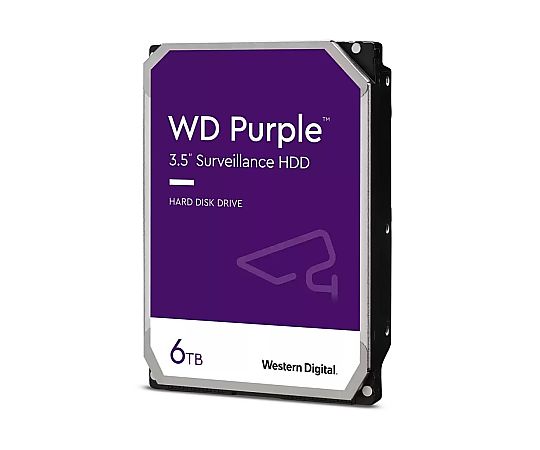 67-7898-60 WD Purple 監視向け 3.5インチ内蔵HDD 4TB SATA 6Gb
