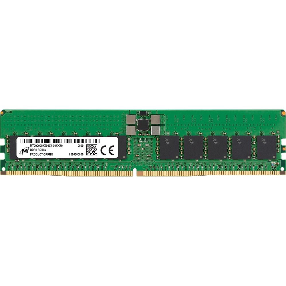 DDR5 RDIMM 32GB 2Rx8 4800 CL40（Single Pack）　MTC20F2085S1RC48BA1R