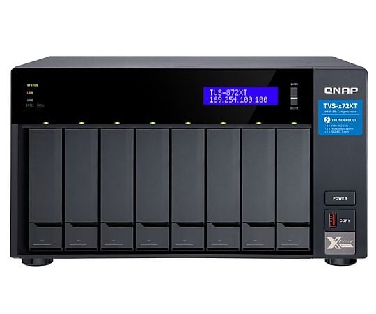 QNAP NAS 8ベイ HDDレス QNAP 【AXEL】 アズワン