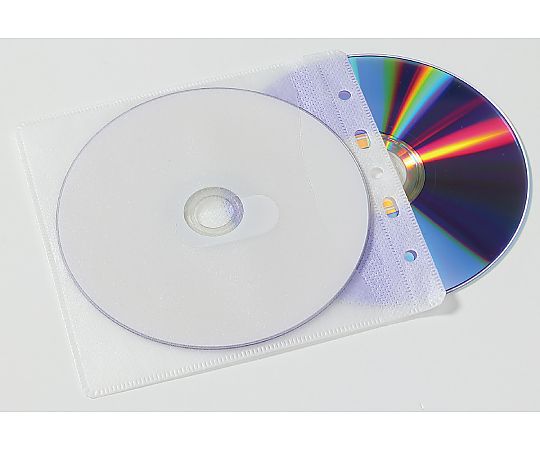 67-7972-42 CD・DVD用不織布ケース50枚入り 91874 【AXEL】 アズワン