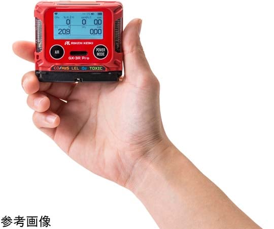 67-8024-62 個人装着型硫化水素・二酸化硫黄計 充電池仕様 Bluetooth