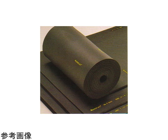67-8061-88 エアロフレックスシートロール（片面粘着付）10mm×15M×1M