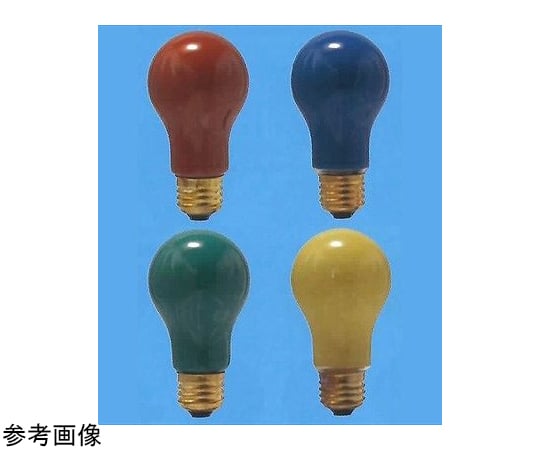 67-8084-15 一般球 カラーセラミック 40W レッド