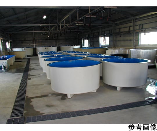 67-8096-06 アース式FRP水槽 丸型 Φ2100×910mm MF-2000S 【AXEL