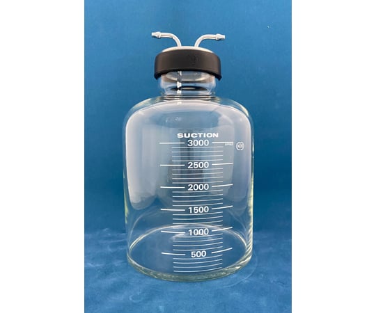 67-8735-39 吸引装置共通 吸引瓶 蓋つき 3L S-3LS 【AXEL】 アズワン