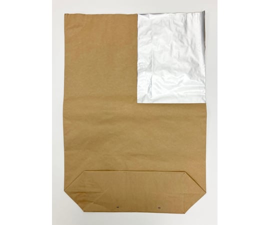 67-8740-84 アルミ内装紙袋 SAK-01 角底形状 50枚入 【AXEL】 アズワン