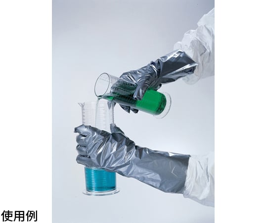 67-8935-43 耐薬品手袋 シルバーシールド M 1袋（10双入） SSG/8