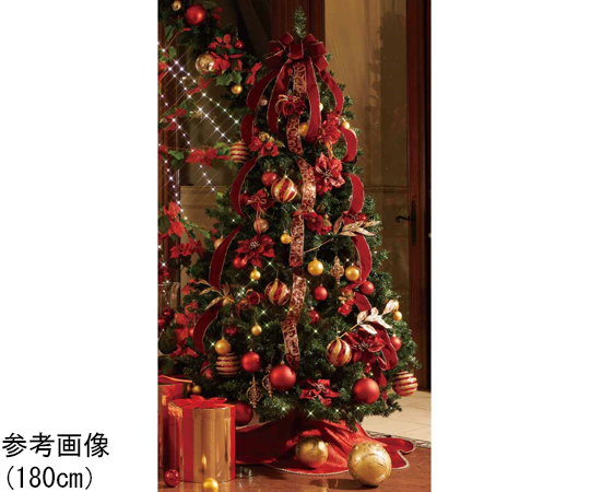 クリスマス飾り】クリスマスツリーセット クリスマスレッド 高さ150cm