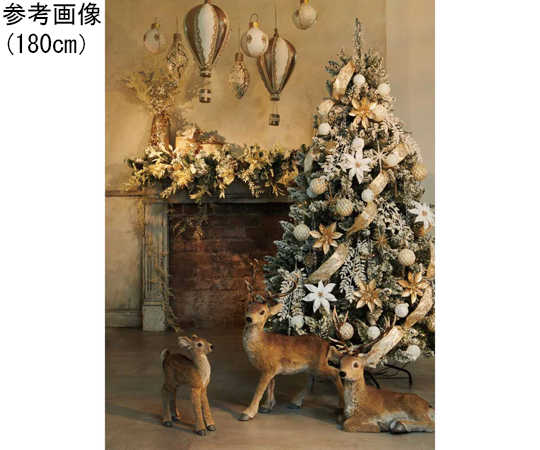 クリスマスツリーセット クリスマスツリーセット スノーホワイト 高さ150cm 58-8-3-1 - as