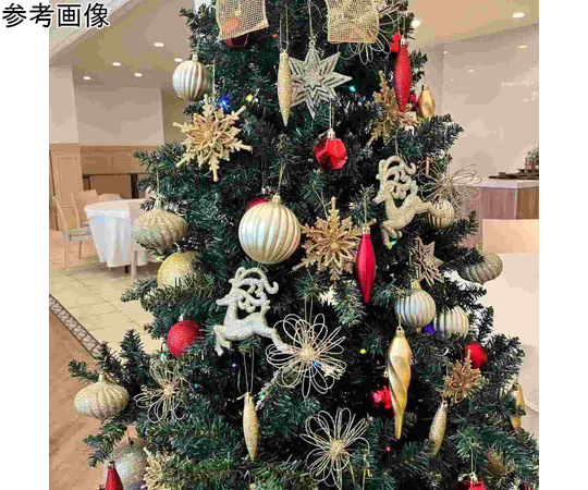 ［受注停止］ゴージャスクリスマスツリーセット ゴールド 高さ180×幅115cm　38-18-1-1