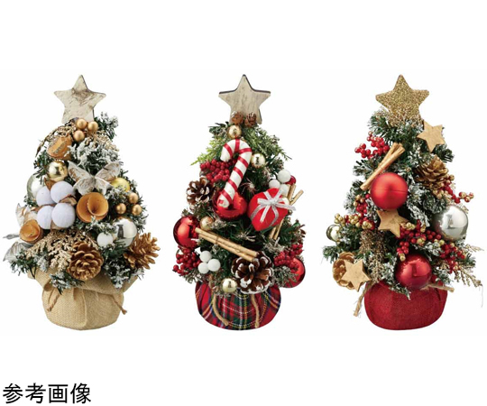 ナチュラルクリスマスツリー 卓上サイズ キャンディーケーン 28cm 38 ...