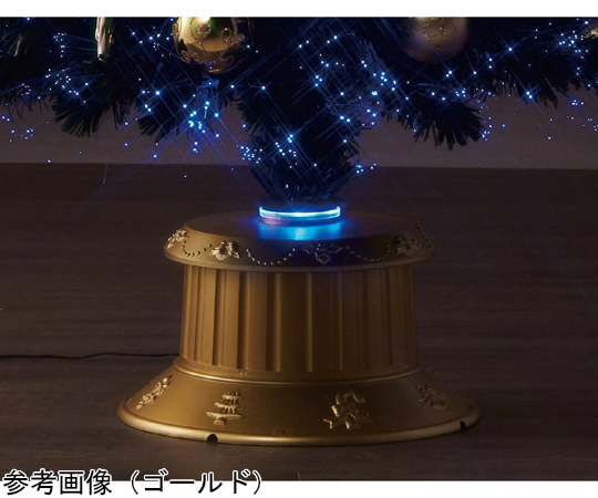 デコレーション光ファイバークリスマスツリーセットレッド 240cm 38-25