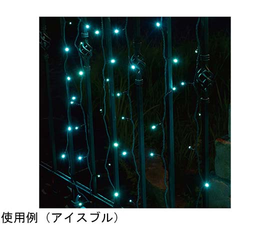 LEDストレートライト 屋外使用可 100球 シャインレモネード　38-50-1-4