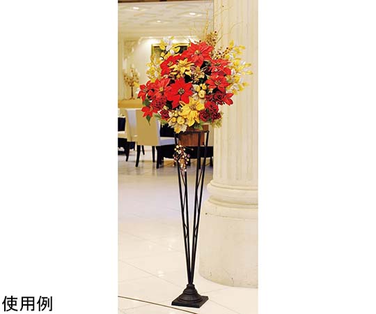 クリスマス造花スタンド 155cm　38-106-8-1