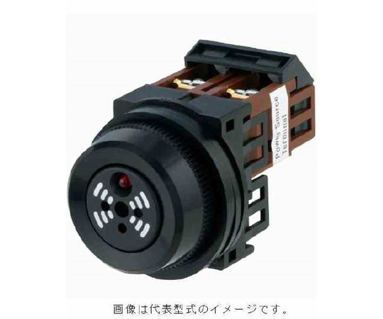 67-8972-25 コマンドスイッチφ30丸フレーム標準形ブザー