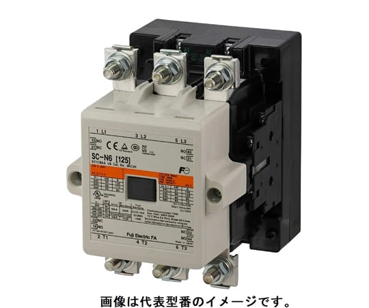 67-8972-65 標準形電磁接触器 SC-N6 ｺｲﾙ100V 【AXEL】 アズワン