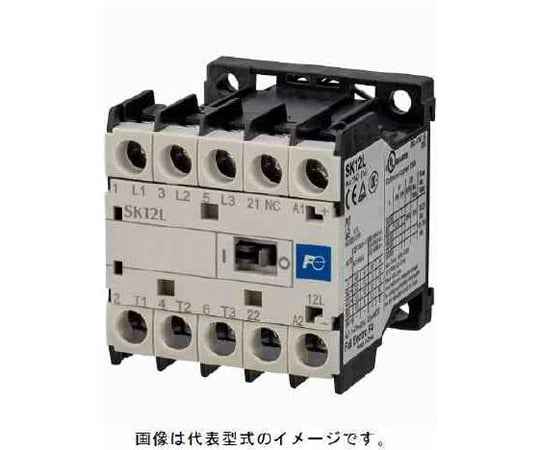 67-8973-69 電磁接触器 低消費直流操作形 SK12L-E01 【AXEL】 アズワン