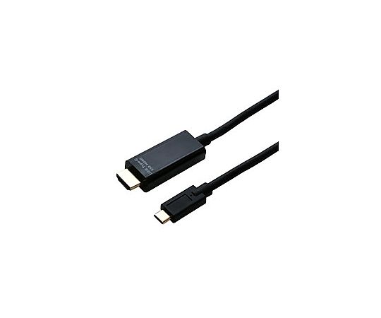 67-9065-08 USB-C ⇔ HDMI ケーブル [映像 /1m /4K対応] ホワイト BCC