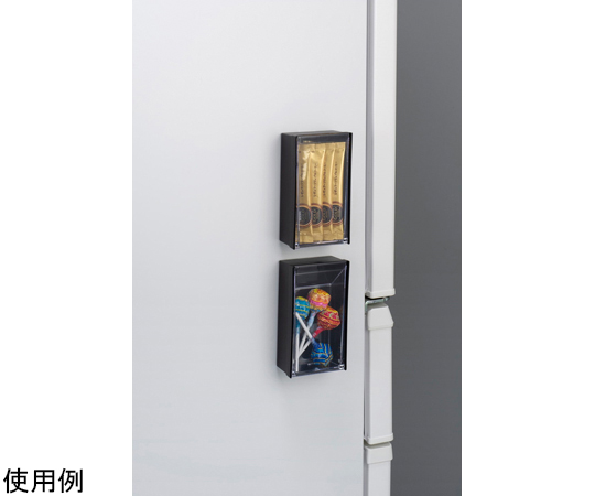 特価◎即日☆OrangeDeco/クロス調マグネットボックス スクエア S