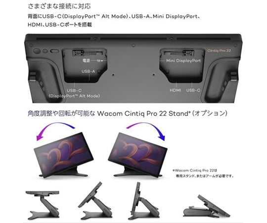 67-9215-76 Wacom Cintiq Pro 22 DTH227K4C 【AXEL】 アズワン