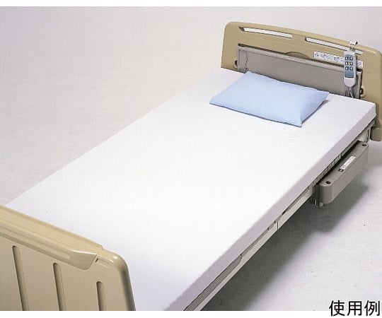 67-9216-19 ボックス防水全面シーツ ポケット 95×195cm H9717 【AXEL