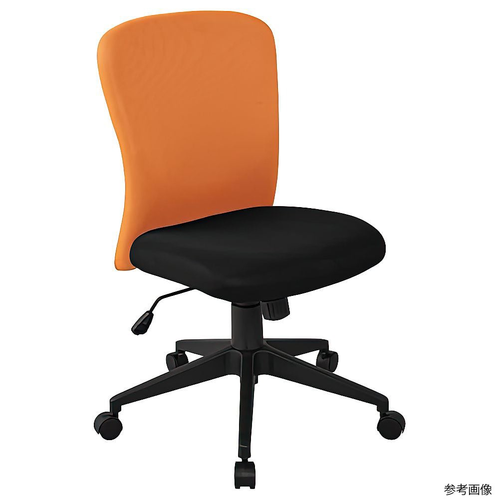 67-9239-70 ビジネスチェアSC（肘無）ブラック（シャトルチェア） SC