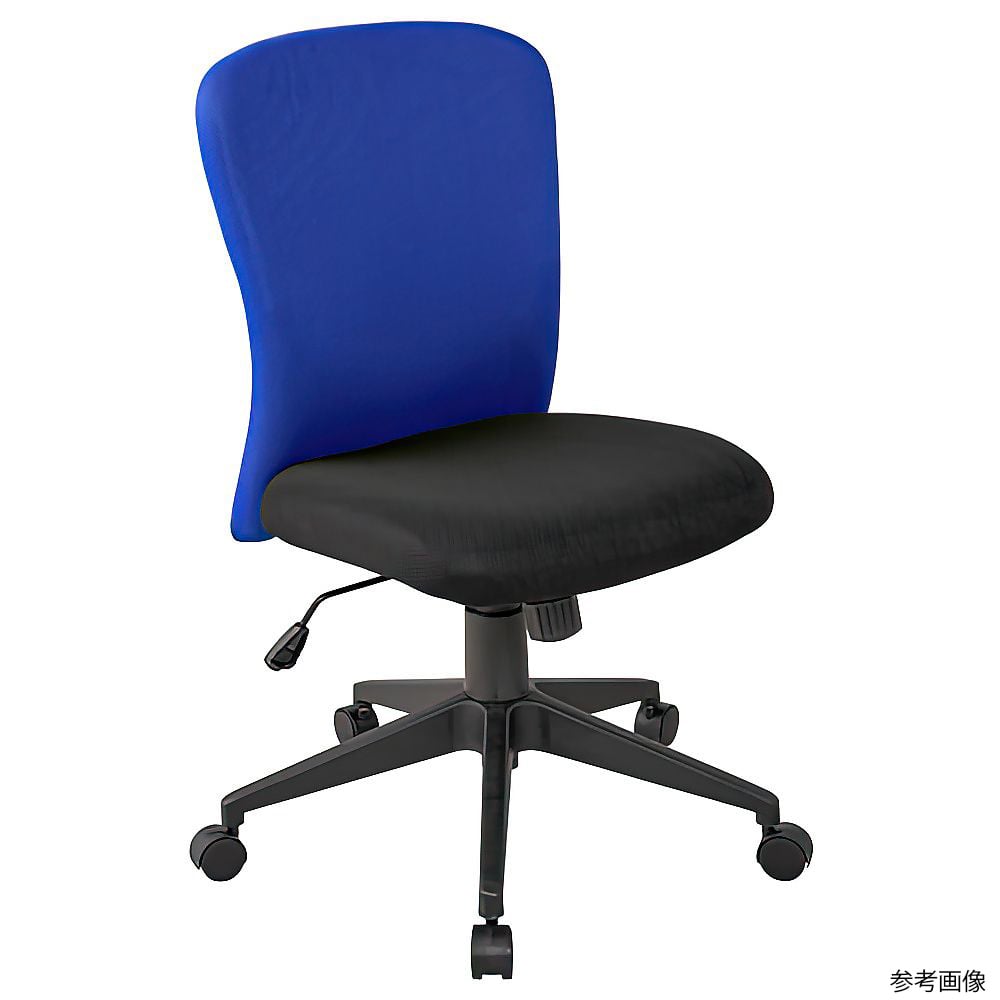 67-9239-70 ビジネスチェアSC（肘無）ブラック（シャトルチェア） SC