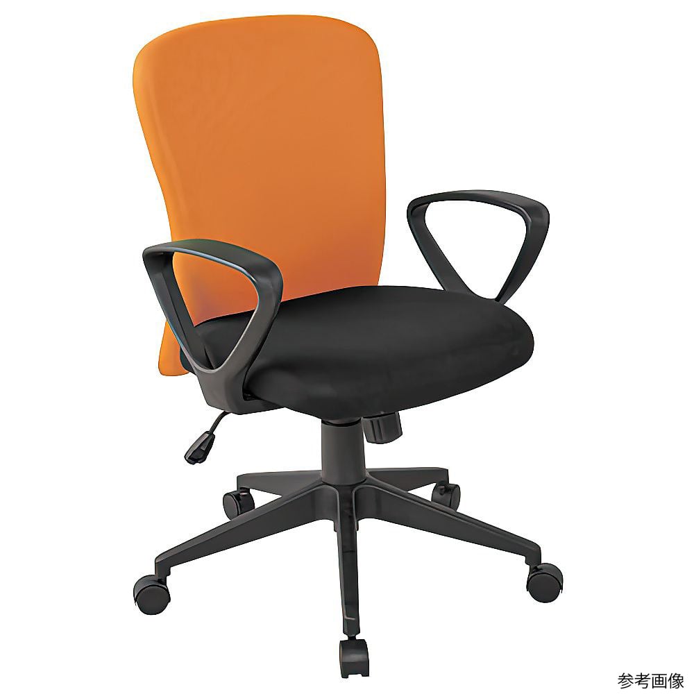 67-9239-70 ビジネスチェアSC（肘無）ブラック（シャトルチェア） SC