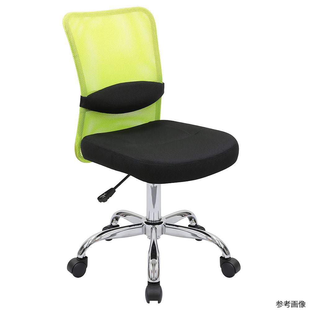 67-9240-09 メッシュチェアAMⅡ（肘付）オレンジ（エアロメッシュⅡ