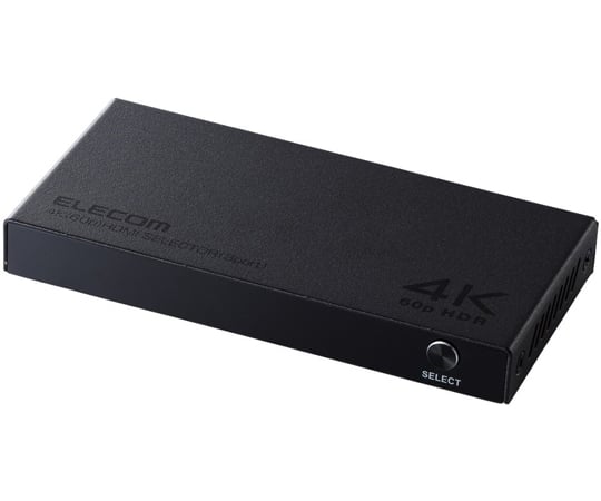 67-9252-81 HDMI切替器 4K60Hz対応 4ポート 3入力（HDMI）+1出力（HDMI