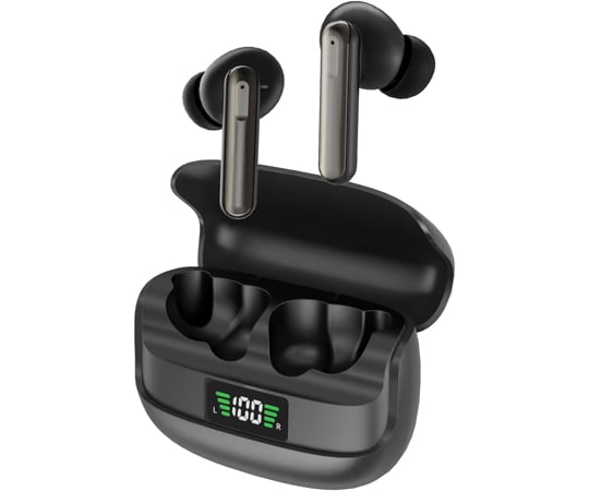 67-9270-33 完全ワイヤレスイヤホン ブラック GH-TWSW-BK 【AXEL