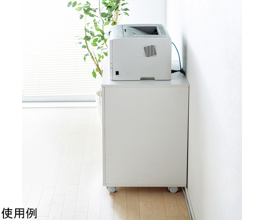 67-9321-80 扉付きプリンタスタンド LPS-119W 【AXEL】 アズワン