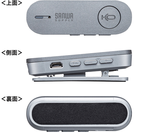 67-9323-15 Bluetoothスピーカーフォン(クリップ式マイクのみ 67-9323-15 Bluetoothスピーカーフォン(クリップ式マイクのみ