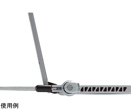 67-9326-80 スロット標準＆nano対応セキュリティワイヤー（ダイヤル錠