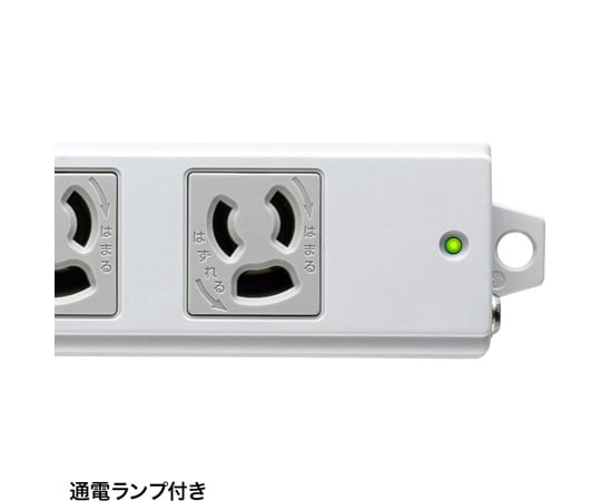 タップさん専用出品 67-9329-01 工事物件タップ グレー 3P（抜け止めタイプ）・4個口 TAP