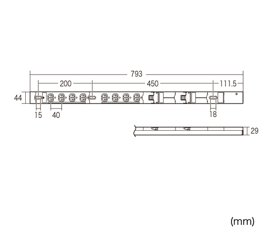 67-9330-11 19インチサーバーラック用コンセント 200V（30A） IEC C13