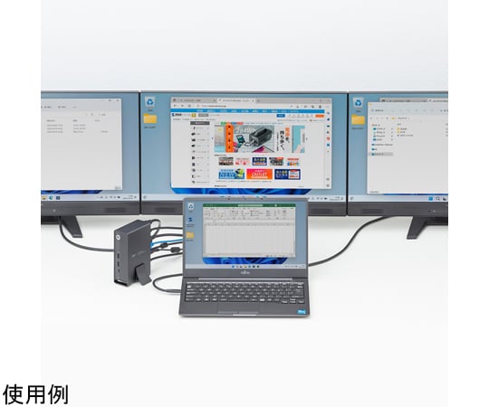 67-9331-09 USB Type-Cドッキングステーション（3画面出力対応） USB