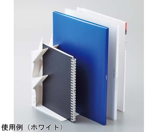 67-9334-56 1冊でも倒れないブックスタンド A4 ブラック A3577-24