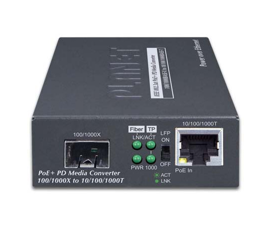 【中古】「非常に良い」freedom9?mc-gt / SFP 1ポートGig SFPメディアコンバータCPNT 67-9363-84 電源不要PoE＋PD対応 光メディアコンバータ SFPポート GT