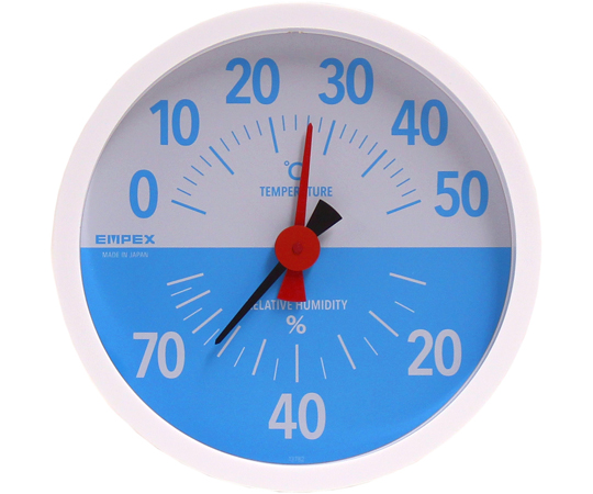 68-0448-65 浴室用温・湿度計 TM-2640 【AXEL】 アズワン