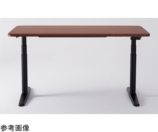 68-0501-92 Desk Premium 160cm ウォルナット/マットブラック FCD