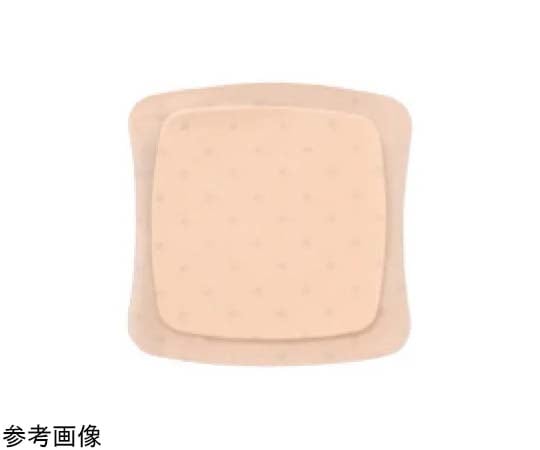 68-0520-19 アクアセルAg フォーム 粘着式 8×8cm 10枚入 09675 【AXEL