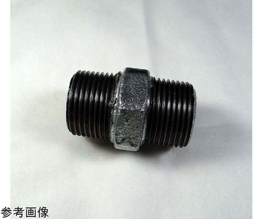 68-0652-61 白ねじ込み継手 ニップル 口径8mm ｼﾛ NI 1/4 【AXEL】 アズワン