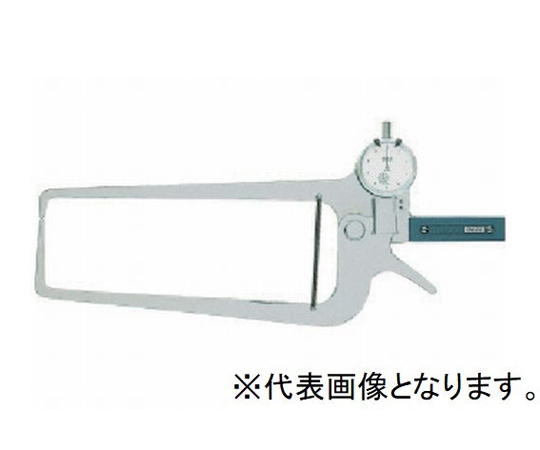 68-0757-96 外側ダイヤルキャリパゲージ 0～90mm 6764 校正証明書+トレサビリティ体系図付 GM-22 【AXEL】 アズワン