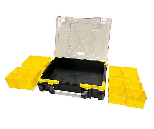 ラジオなどの部品、パーツ　ケースのまま 68-0761-74 WIZ'A パーツボックス 大 WL3086-B 【AXEL】 アズワン