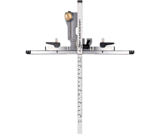 68-0773-47 丸ノコガイド定規 たためるTスライドスリムシフト 60cm