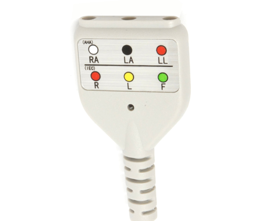68-0788-67 BS ECG中継ケーブル DIN 42802-AAMI 6ピン 3線 EC020 68-0788-67 BS ECG中継ケーブル DIN 42802-AAMI 6ピン 3線 EC020